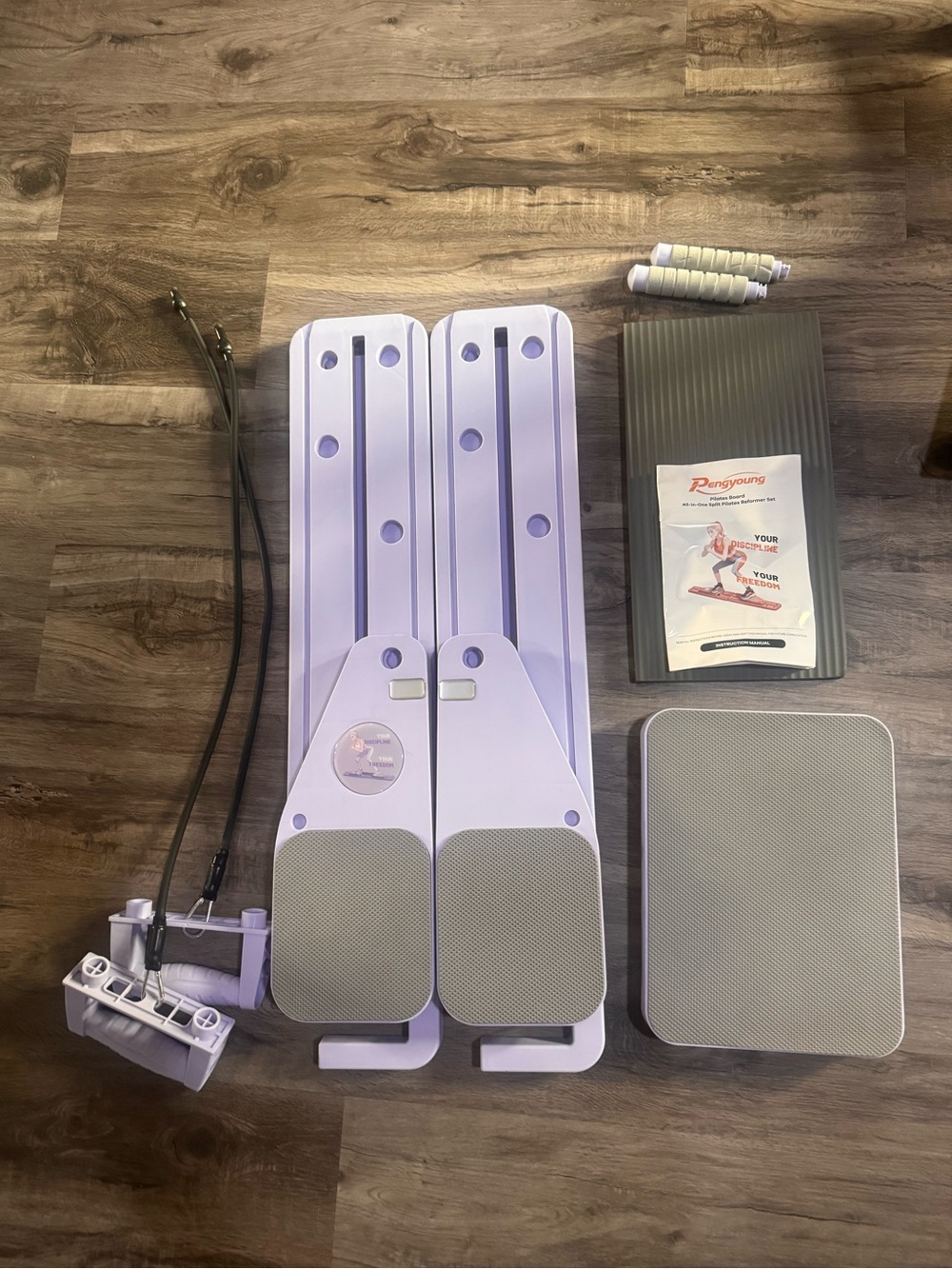 Pilates Board All-in-one split Pilates reformer set. New.